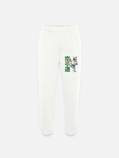 Karate Eisbär - Heavyweight Jogginghose - made by SPREAD - OFF WHITE