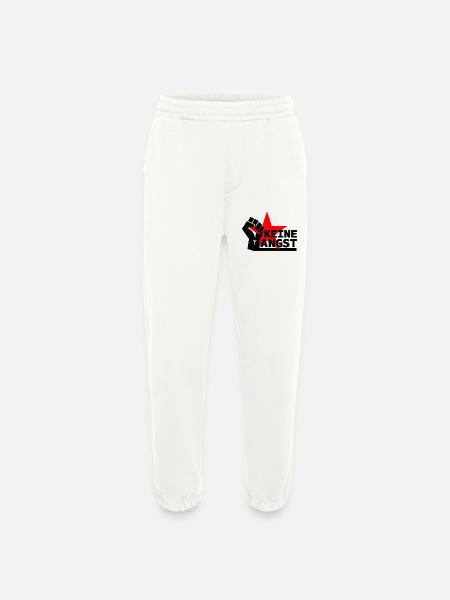 Widerstand - Keine Angst - Heavyweight Jogginghose - made by SPREAD  - OFF WHITE