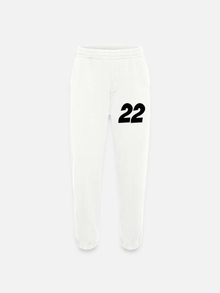 22- - Heavyweight Jogginghose - made by SPREAD - OFF WHITE
