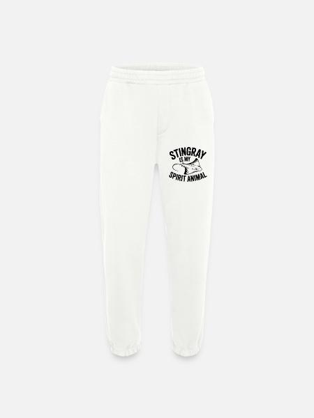 Stachelrochen ist mein Geisttier - Heavyweight Jogginghose - made by SPREAD - OFF WHITE