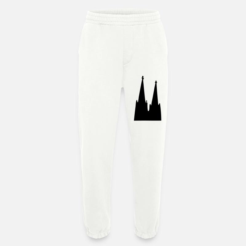 Der Kölner Dom zu Köln - Heavyweight Jogginghose - made by SPREAD  - OFF WHITE