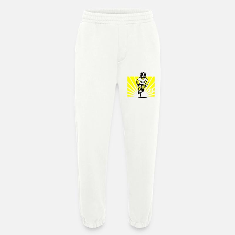 Radfahrer - Heavyweight Jogginghose - made by SPREAD  - OFF WHITE