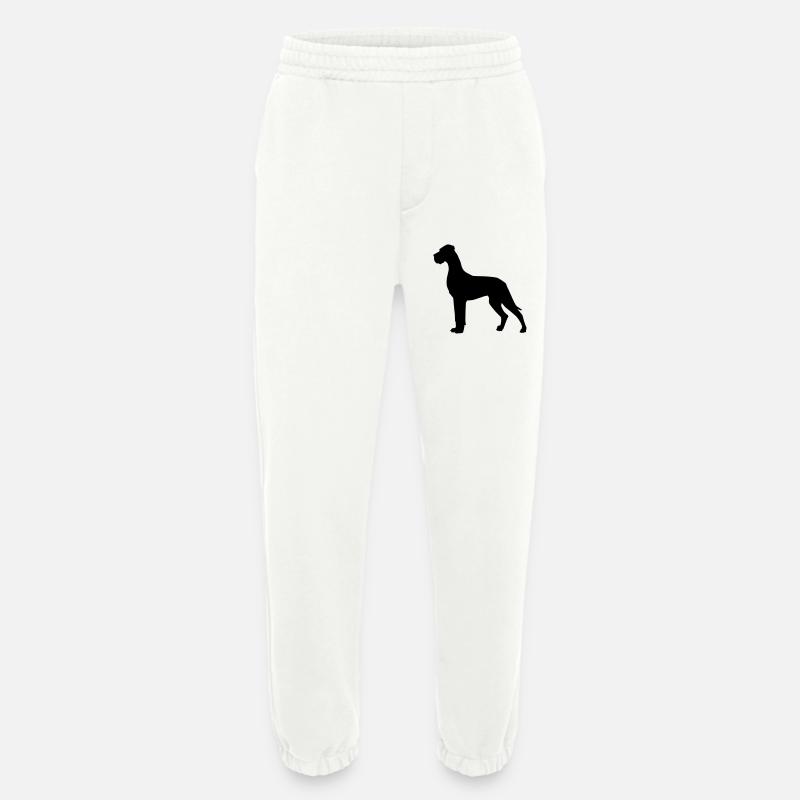 Deutsche Dogge - Heavyweight Jogginghose - made by SPREAD  - OFF WHITE