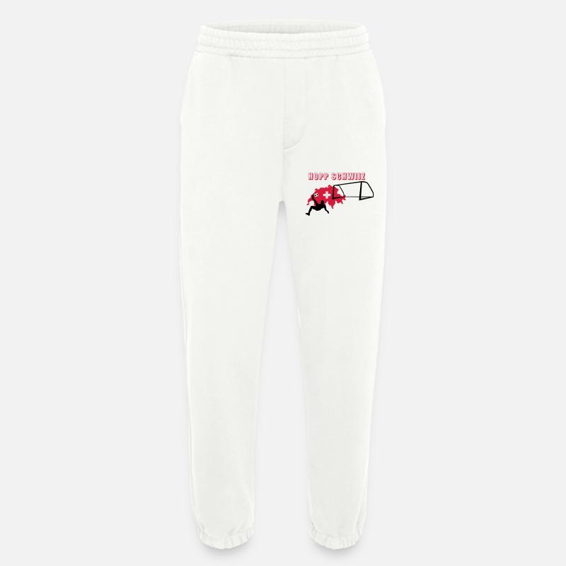 Hopp Schwiiz - Heavyweight Jogginghose - made by SPREAD  - OFF WHITE