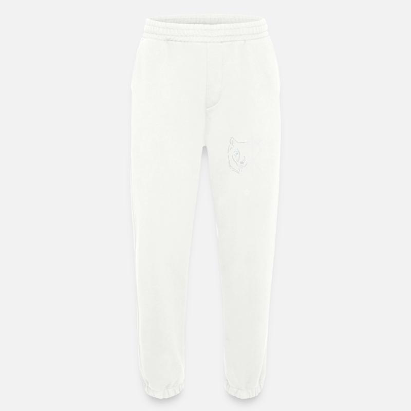 Viking Wolf - Geist - Heavyweight Jogginghose - made by SPREAD  - OFF WHITE