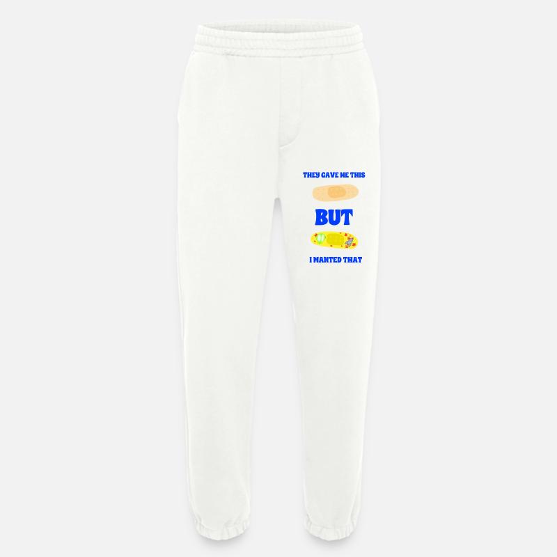 Klassisches Dressing oder Space Dressing - Heavyweight Jogginghose - made by SPREAD  - OFF WHITE
