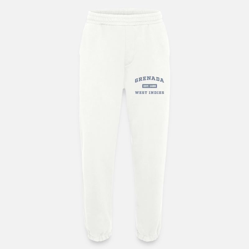 Grenada Westindien Est. 1498 - Heavyweight Jogginghose - made by SPREAD  - OFF WHITE
