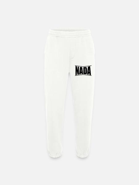 t-shirt name Nada t-shirt gift idea - Heavyweight Jogging Pants - made by SPREAD - OFF WHITE