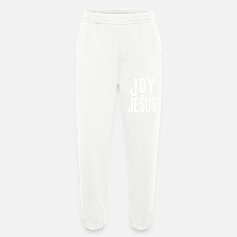 Freude an Jesus - Heavyweight Jogginghose - made by SPREAD  - OFF WHITE