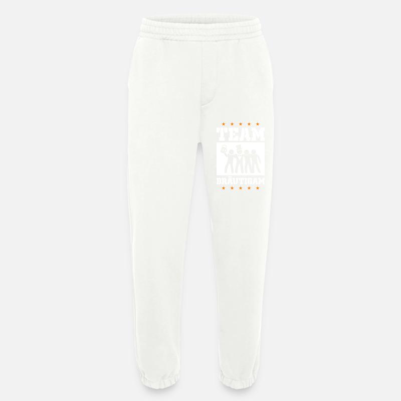 Team Bräutigam Party - Heavyweight Jogginghose - made by SPREAD  - OFF WHITE