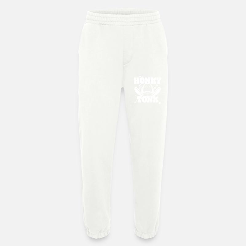 Honky Tonk - Heavyweight Jogging Pants - made by SPREAD  - OFF WHITE