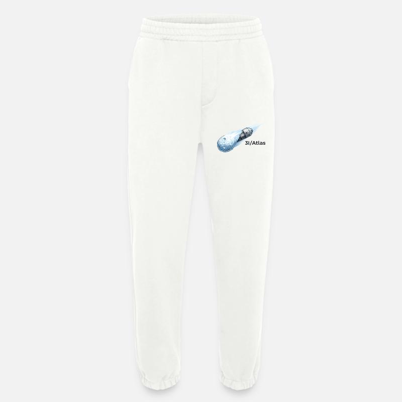 Comet flight through space - Heavyweight Jogging Pants - made by SPREAD  - OFF WHITE