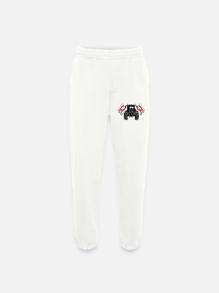 Drenthe_Tractor_Pride - Heavyweight Jogging Pants - made by SPREAD - OFF WHITE