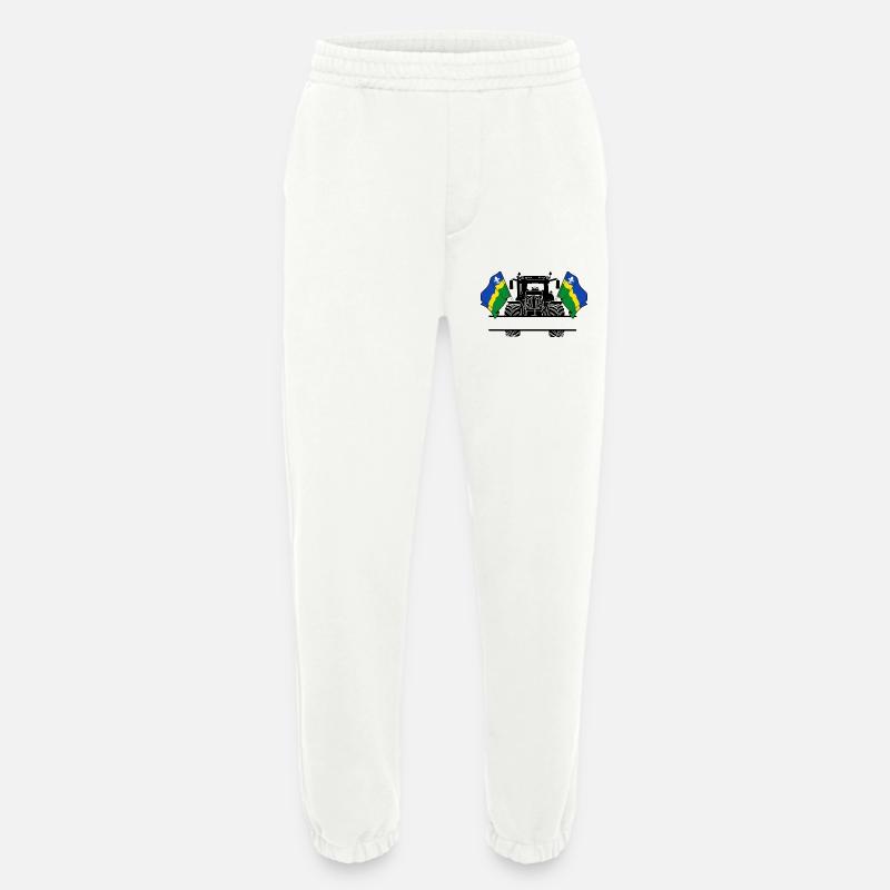 Flevoland_Tractor_Custom_Edition - Heavyweight Jogging Pants - made by SPREAD  - OFF WHITE
