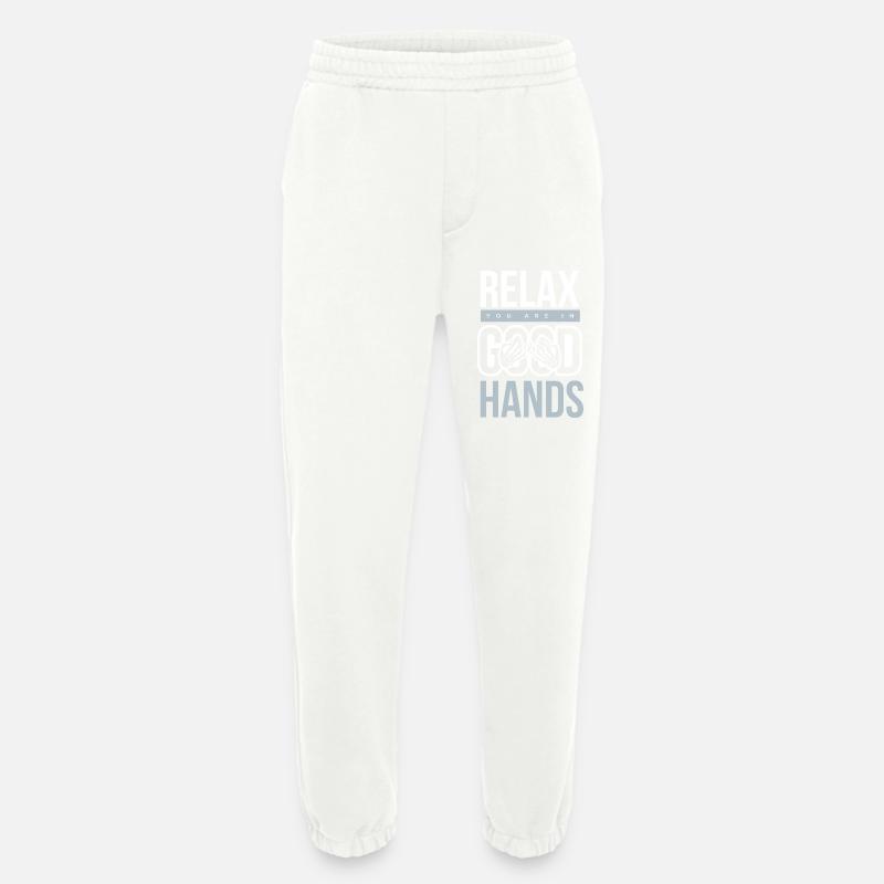 Physiotherapie - Heavyweight Jogginghose - made by SPREAD  - OFF WHITE