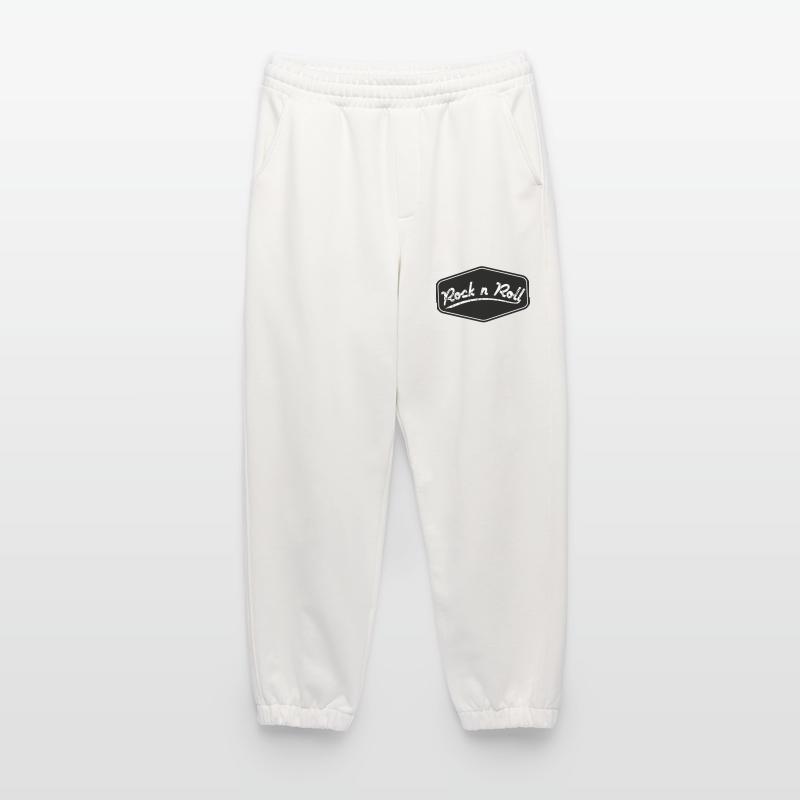 Rock n Roll Schild Shape Heavyweight Jogginghose - made by SPREAD 