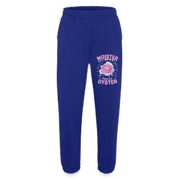 Huître plus humide - Pantalon de jogging bio épais fabriqué en UE - Iconic Blue - Devant