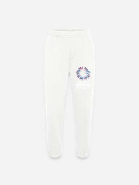 Pyrotechnics Fireworks Pyrotechnics - Heavyweight Jogging Pants - made by SPREAD  - OFF WHITE