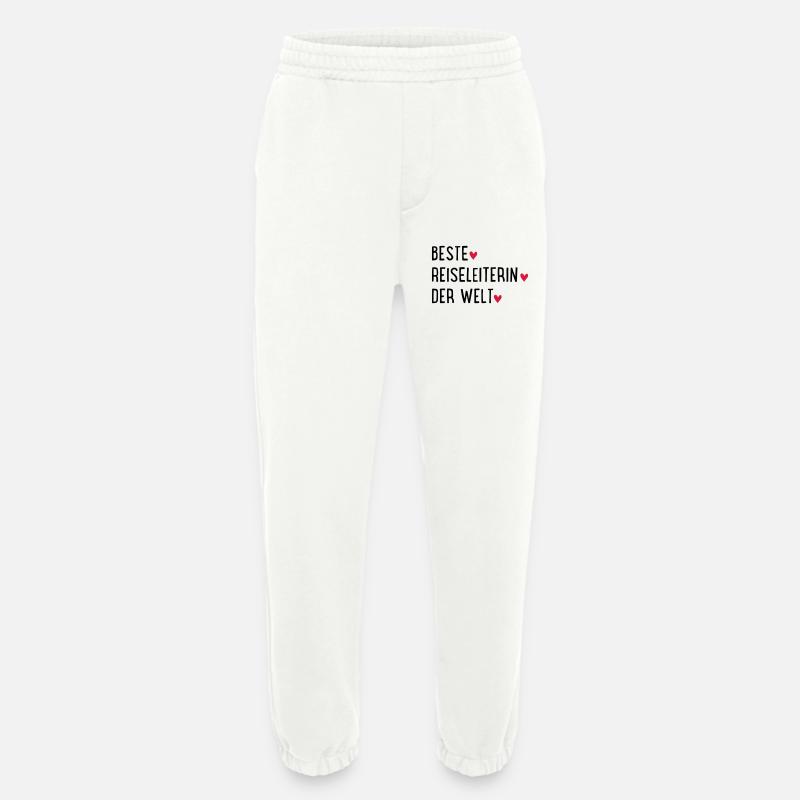 beste reiseleiterin - Heavyweight Jogginghose - made by SPREAD  - OFF WHITE