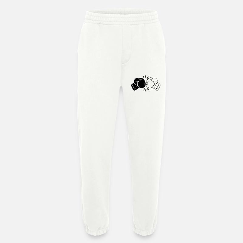Boxboxhandschuhe Kontakt mit Blitz - Heavyweight Jogginghose - made by SPREAD  - OFF WHITE