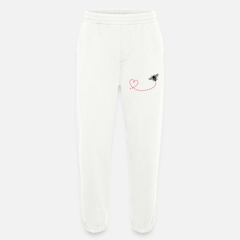 Liebe bei - Heavyweight Jogginghose - made by SPREAD  - OFF WHITE