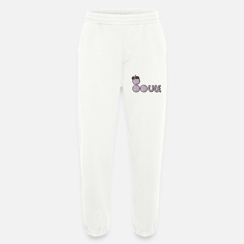 BOULE PÉTANQUE - Heavyweight Jogginghose - made by SPREAD  - OFF WHITE