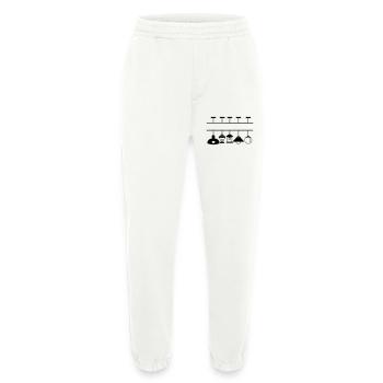 Collection of lights and pendant lights - Heavyweight Jogging Pants - made by SPREAD  - OFF WHITE - Front