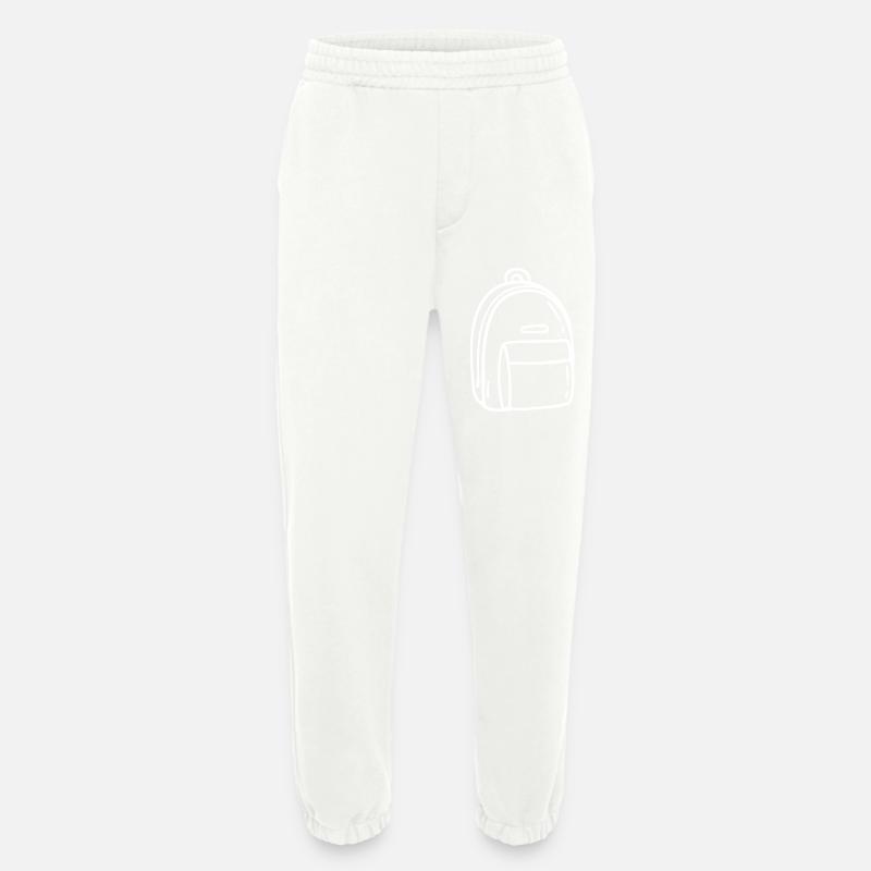 Rucksack Hand gezeichnet - Heavyweight Jogginghose - made by SPREAD  - OFF WHITE