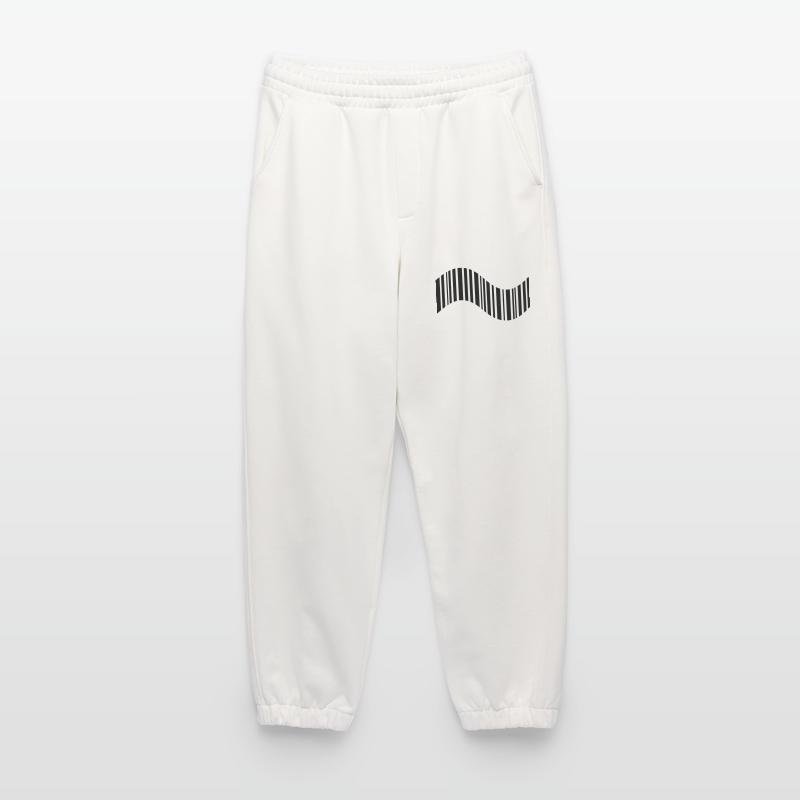 Barcode in Wellenform Heavyweight Jogginghose - made by SPREAD 