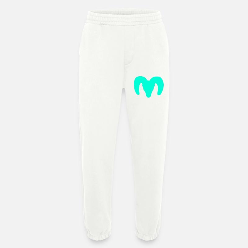 Dickhornschaf Silhouette – Wildnis pur - Heavyweight Jogginghose - made by SPREAD  - OFF WHITE