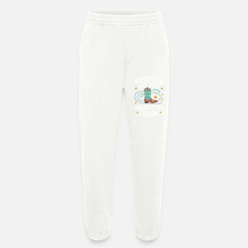 Line Dancing Dancing Dancers - Heavyweight Jogging Pants - made by SPREAD  - OFF WHITE