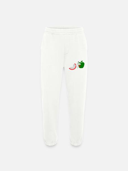 Fruit - Pantalon de jogging bio épais fabriqué en UE - OFF WHITE