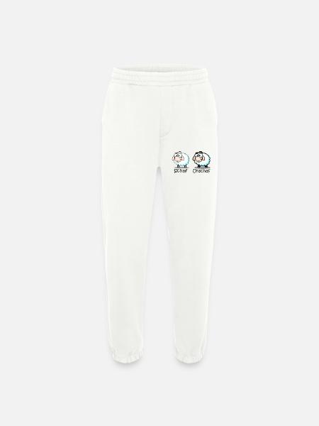 sheep - Heavyweight Jogging Pants - made by SPREAD  - OFF WHITE