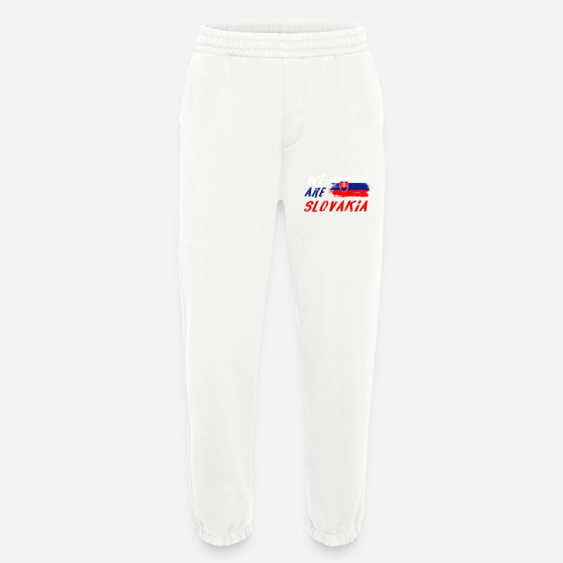 Wir sind Slowakei - Heavyweight Jogginghose - made by SPREAD  - OFF WHITE
