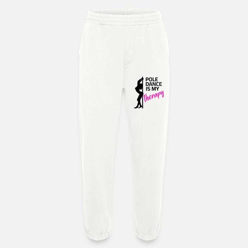 Pole Dance is my Therapy - Heavyweight Jogginghose - made by SPREAD  - OFF WHITE