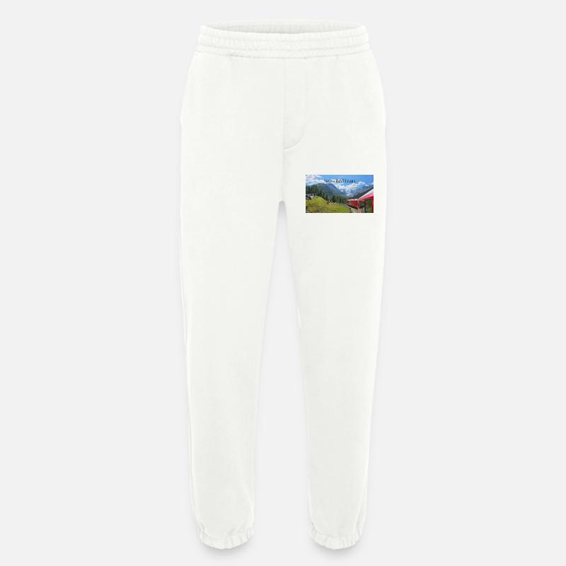 Schweizerischer Roter Zug - Heavyweight Jogginghose - made by SPREAD  - OFF WHITE