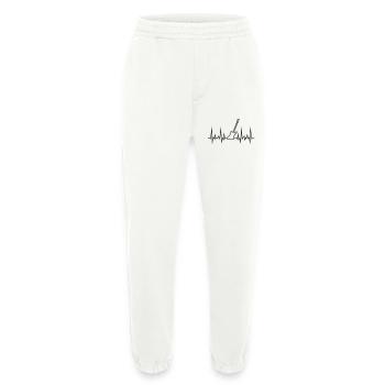 wave-E-gitarre - Heavyweight Jogginghose - made by SPREAD  - OFF WHITE - Vorne