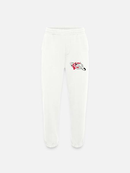 motorrad_2 - Pantalon de jogging bio épais fabriqué en UE - OFF WHITE