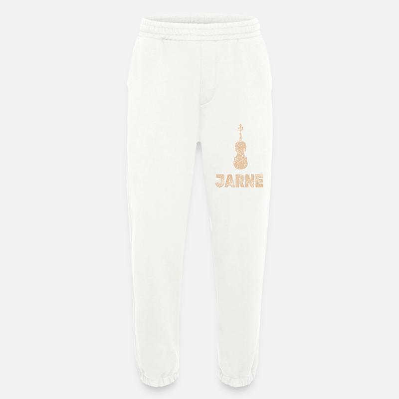 Gift for Jarne - Heavyweight Jogging Pants - made by SPREAD  - OFF WHITE