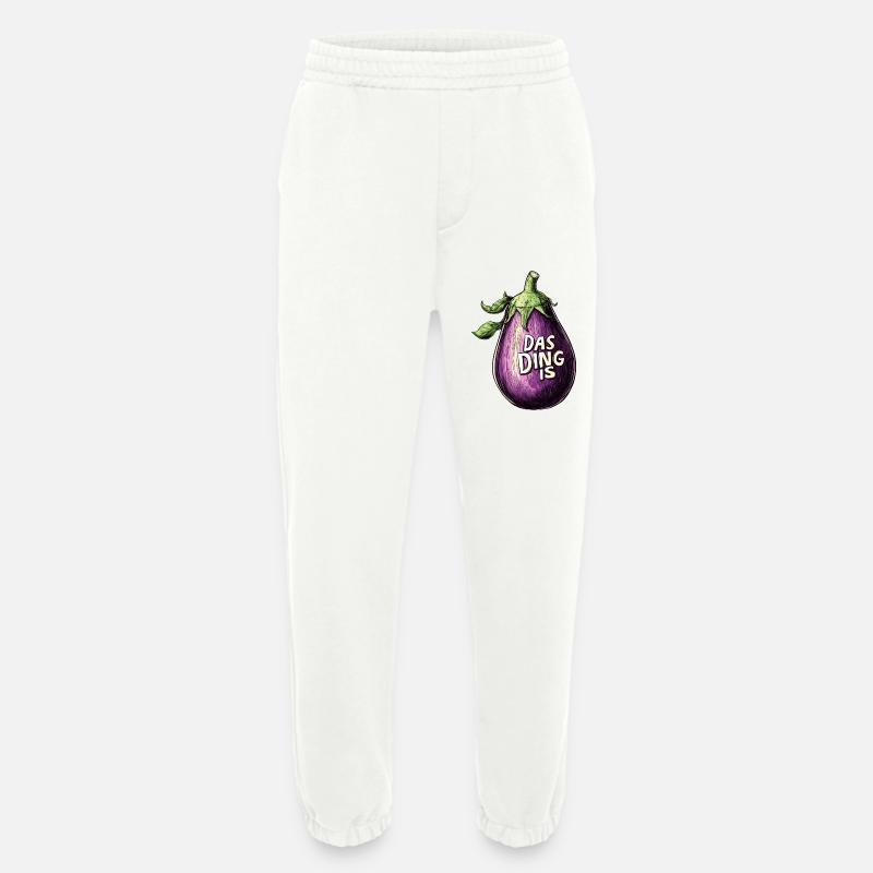 DAS DING IS... - Heavyweight Jogginghose - made by SPREAD  - OFF WHITE