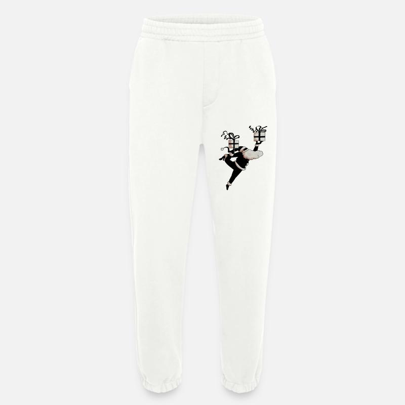 Santa Dancer (v2) - Heavyweight Jogginghose - made by SPREAD - OFF WHITE