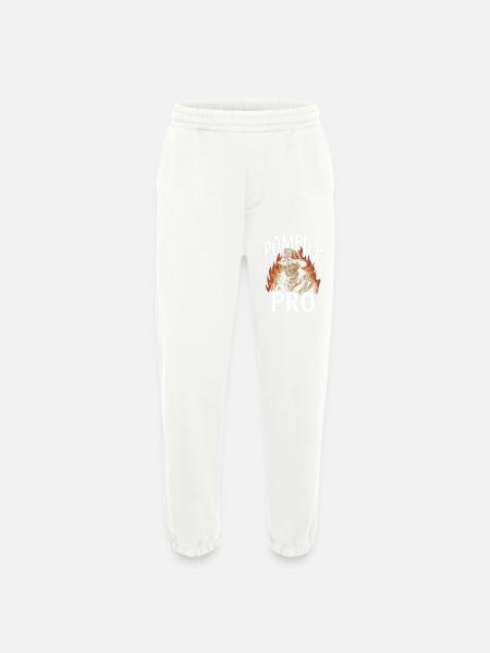 Pompier Pro - Pantalon de jogging bio épais fabriqué en UE - OFF WHITE