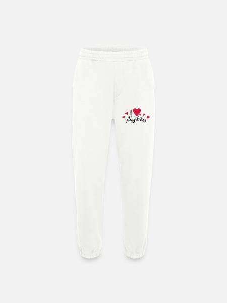 2541614 15923905 agility - Heavyweight Jogging Pants - made by SPREAD  - OFF WHITE
