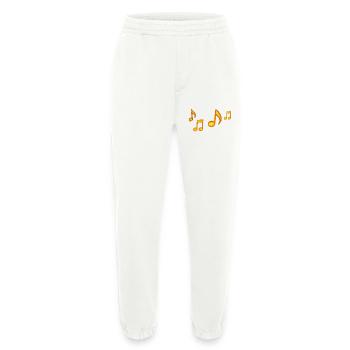 Sunny Notes Illustration - Heavyweight Jogging Pants - made by SPREAD  - OFF WHITE - Front