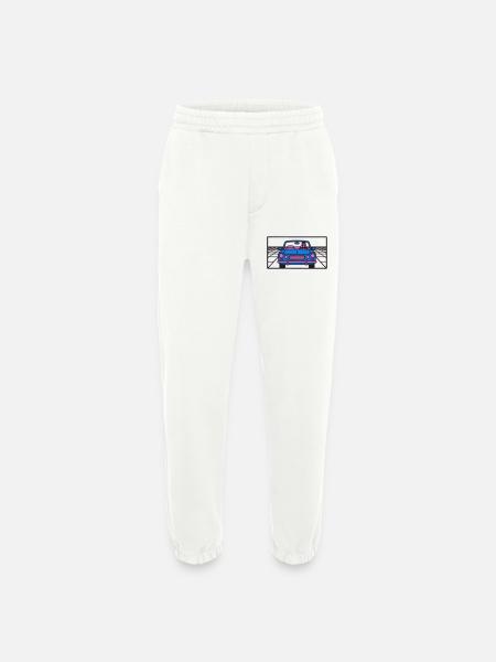 Retro Car Miami Logo - Heavyweight Jogging Pants - made by SPREAD - OFF WHITE