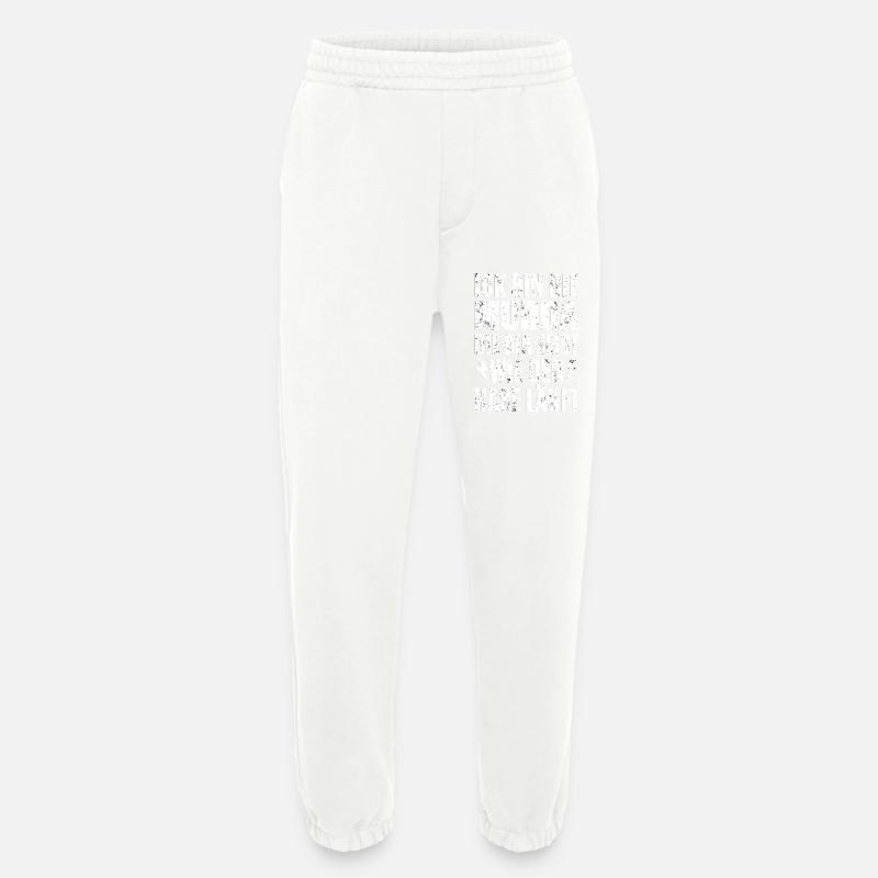 Ick Bin Die Mudda - Heavyweight Jogginghose - made by SPREAD  - OFF WHITE