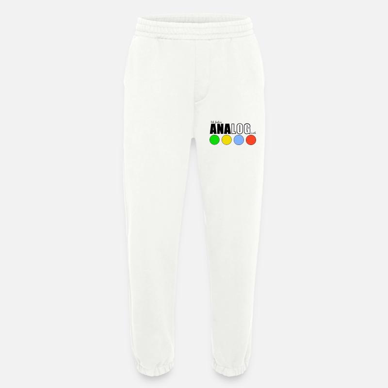 ANALOGisch - Heavyweight Jogginghose - made by SPREAD  - OFF WHITE