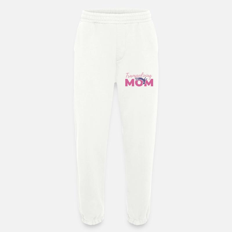 Trampolinspringer Mutter - Heavyweight Jogginghose - made by SPREAD  - OFF WHITE