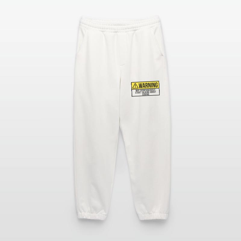codage Pantalon de jogging bio épais fabriqué en UE