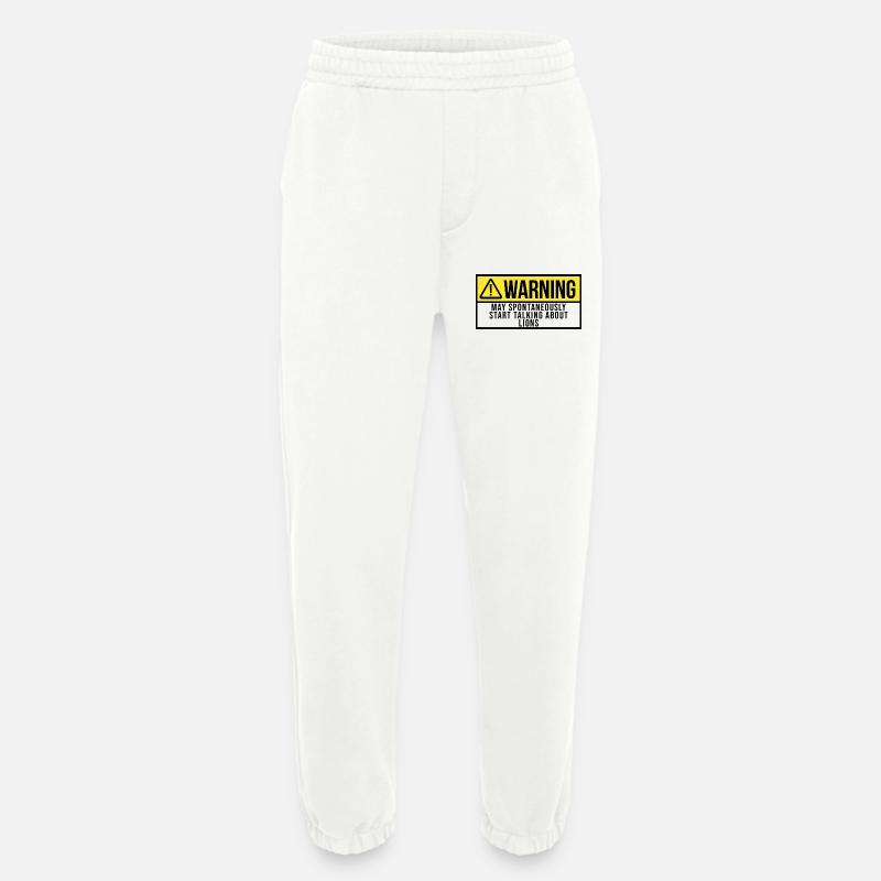 Löwe - Heavyweight Jogginghose - made by SPREAD  - OFF WHITE